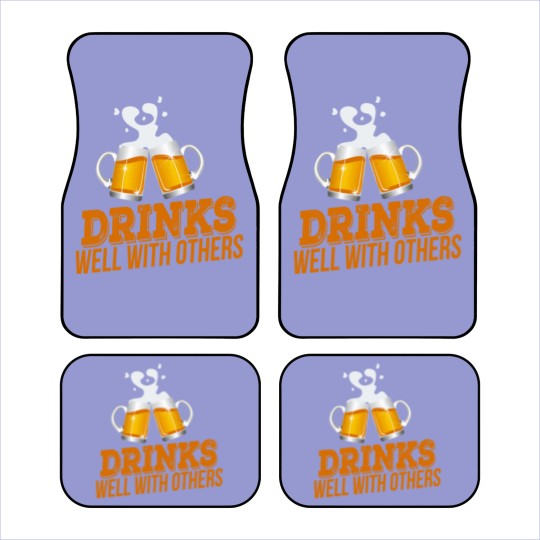 Discover Drinks Well With Others - Design Car Mats