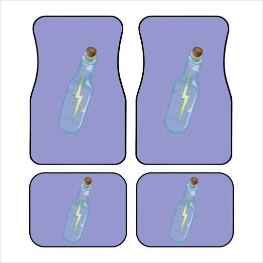 Discover Lightning In A Bottle Car Mats
