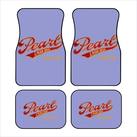 Discover Pearl Beer - Texas Beer - Car Mats