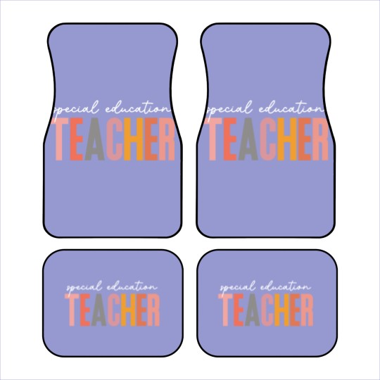 Discover Special Education Teacher Car Mats