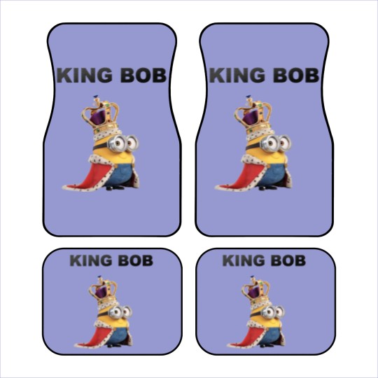 Discover KING BOB Cartoon Car Mats