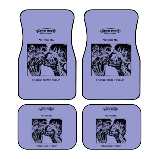 Discover neck deep merch Car Mats