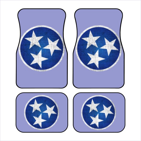 Discover Tennesse State Flag Car Mats