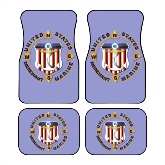 Discover Emblem - US Merchant Marine Car Mats
