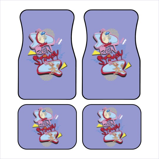 Discover Ren And Stimpy Nineties Car Mats