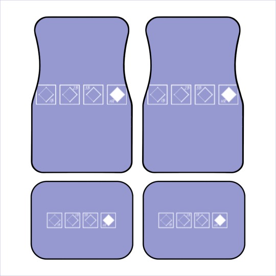 Discover Baseball Scorecard - Baseball - Car Mats