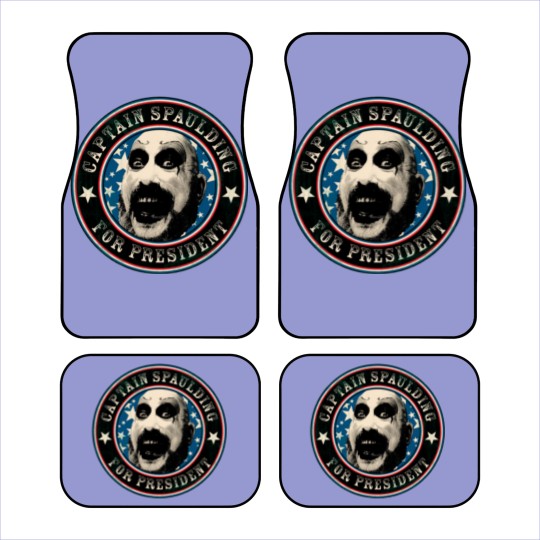 Discover Captain Spaulding For President Car Mats Car Mats