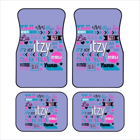 Discover Itzy Car Mats