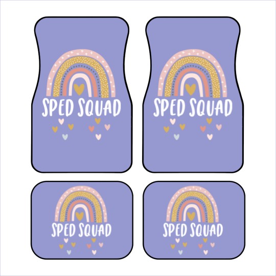 Discover Sped Squad Special Education Teacher Sped Ed Graph Car Mats