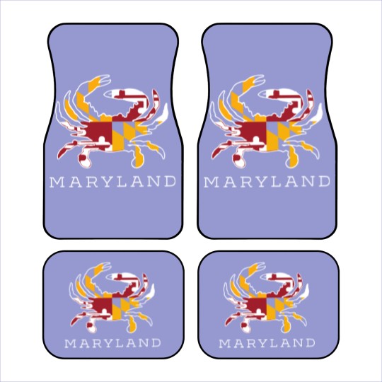 Discover Maryland Crab Car Mats