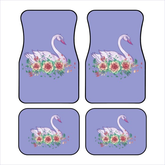 Discover Swan gift animal lover Car Mats