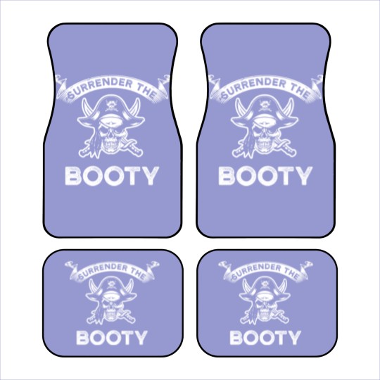 Discover Pirate - Surrender The Booty Car Mats
