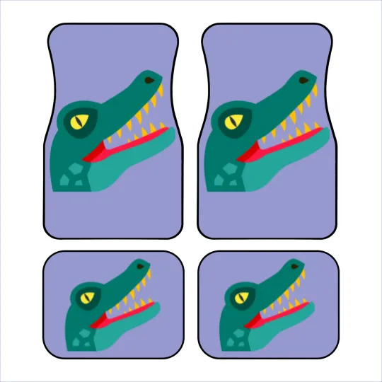 Discover Car Mats Car Mats Crocodile Car Mats