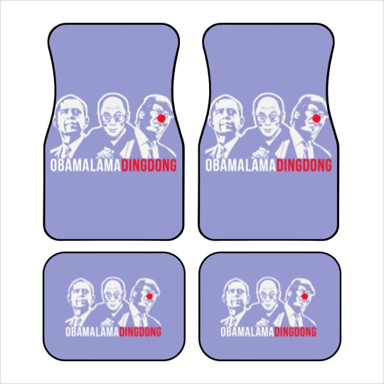 Discover Obama Lama Ding Dong Car Mats