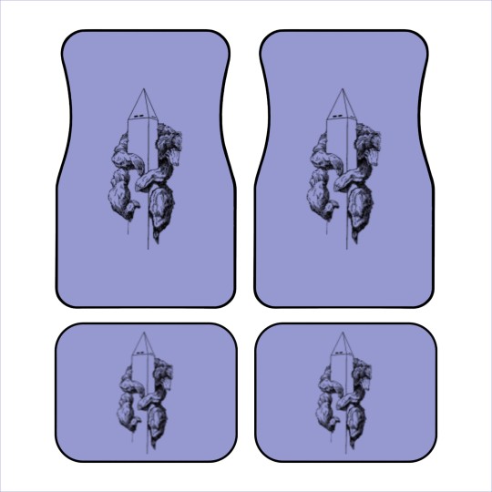 Discover Washington Monument Bear Car Mats