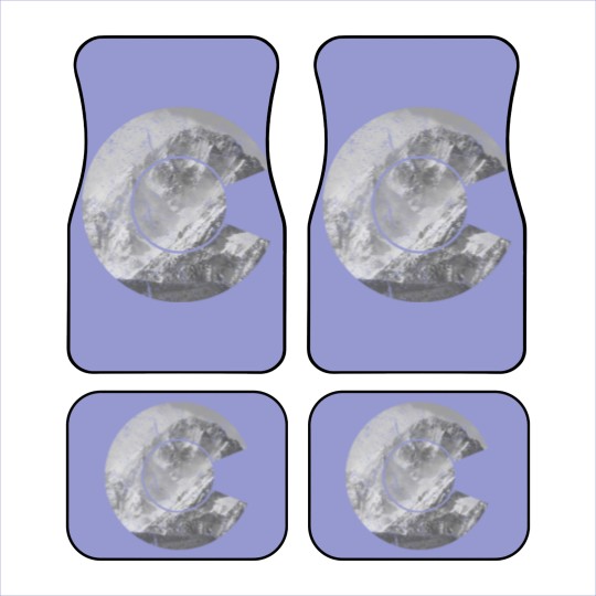 Discover Colorado State Flag Logo Rocky Mountain Car Mats