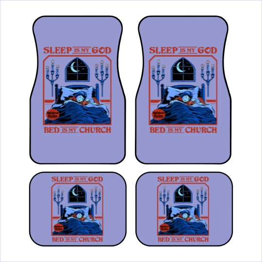 Discover Sleep is my God - Sleep - Car Mats