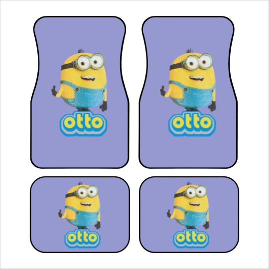 Discover Otto Car Mats, Minion Despicable Me Car Mats, Minions Road The Rise Of Gru Car Mats
