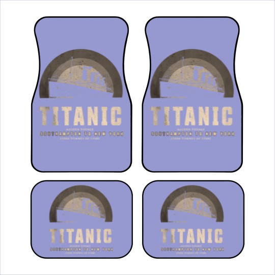 Discover RMS Titanic "The Ship of Dreams" Car Mats