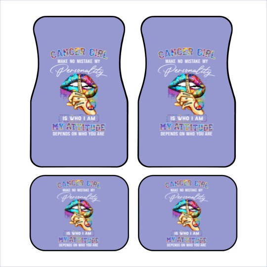 Discover Cancer Girl Make No Mistake My Personality - Zodiac Gift Birthday Gift - Car Mats