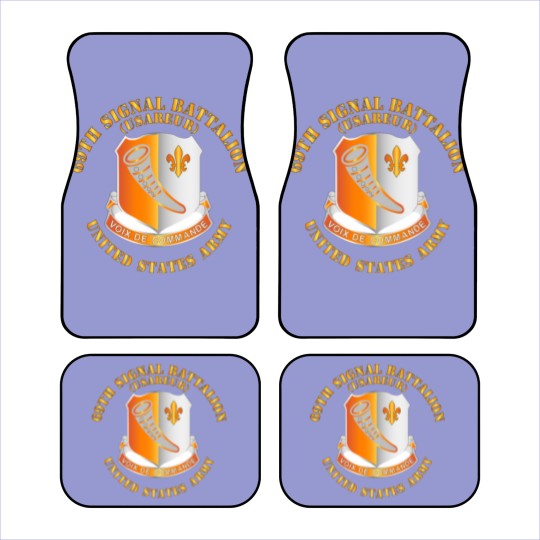 Discover Army 69th Signal Battalion USAREUR US Army Car Mats