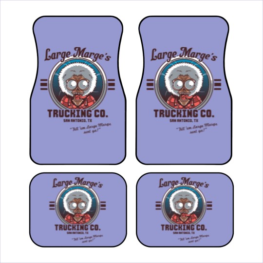 Discover Large Marge's Trucking Co. - Pee Wee Herman - Car Mats