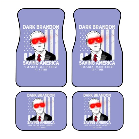 Discover Dark Brandon Saving America Funny Biden Design Car Mats