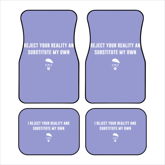 Discover I Reject Your Reality and Substitute My Own - Mythbusters - Car Mats