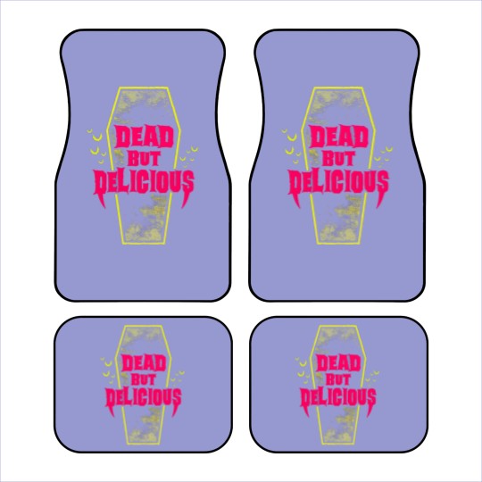 Discover Dead but Delicious - Vampire Quote - What We Do In The Shadows - Car Mats