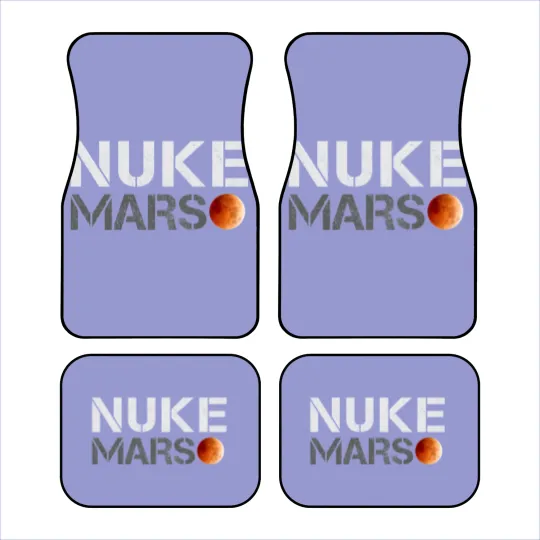Discover nuke mars Car Mats Car Mats