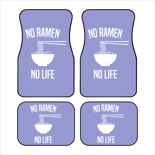 Discover No Ramen No Life Noodle Soup Japan Weeb Gift Idea Car Mats