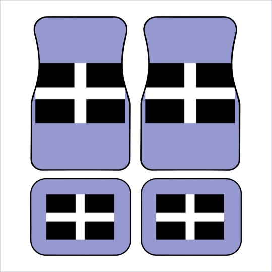 Discover Flag of Cornwall (United Kingdom) - Flag - Car Mats
