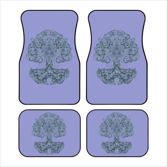 Discover Tree of Life Yggdrasil Norse Pagan Mythology Car Mats