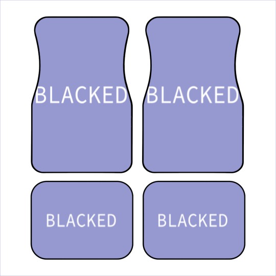 Discover Blacked Car Mats