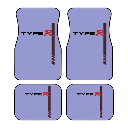 Discover TYPE R CLASSIC SPOON RACING STRIPE - Nighthawk Black - Integra Type R - Car Mats