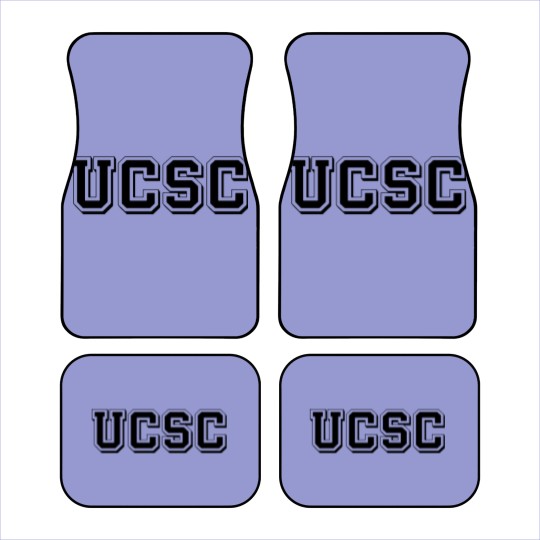 Discover UCSC University Pride Car Mats