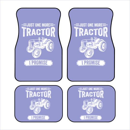 Discover Farmer Just One More Tractor I Promise Gift Car Mats