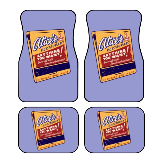 Discover alice's restaurant Car Mats