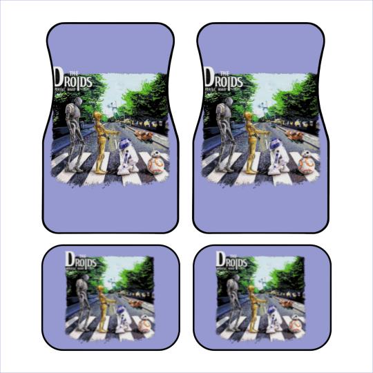 Discover Droids Abbey Road Movie Fan Famous Androids Car Mats