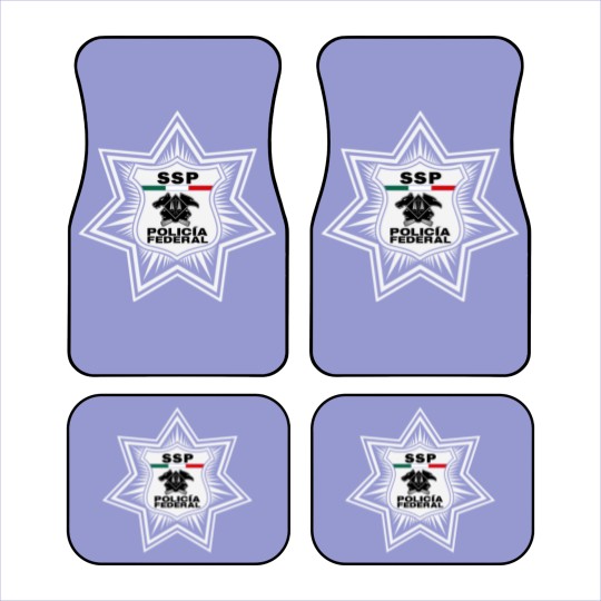 Discover SSP Policia Federal mexico Car Mats