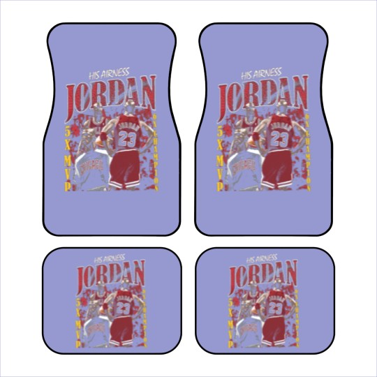 Discover Vintage King Michael Jordan Graphic Car Mats Car Mats Vintage Car Mats