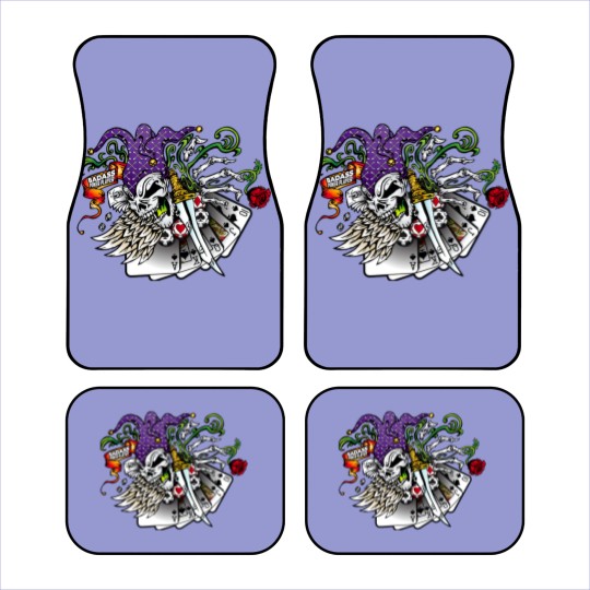 Discover Badass Poker Joker Car Mats