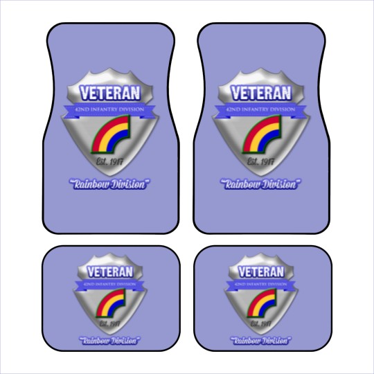 Discover Veteran 42nd Infantry Division Car Mats