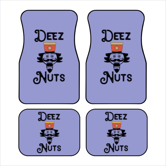 Discover Deez Nuts Nutcracker For Men Women Car Mats
