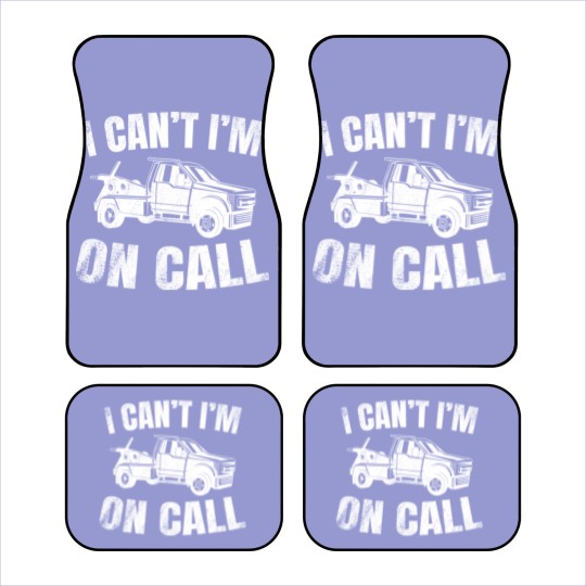 Discover Tow Truck Driver Wrecker Recovery Vehicle Car Mats