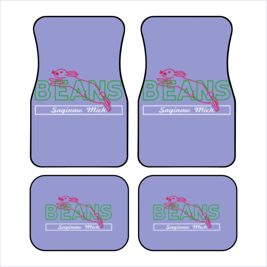 Discover Beans Bunny Saginaw Michigan Nostalgia Car Mats
