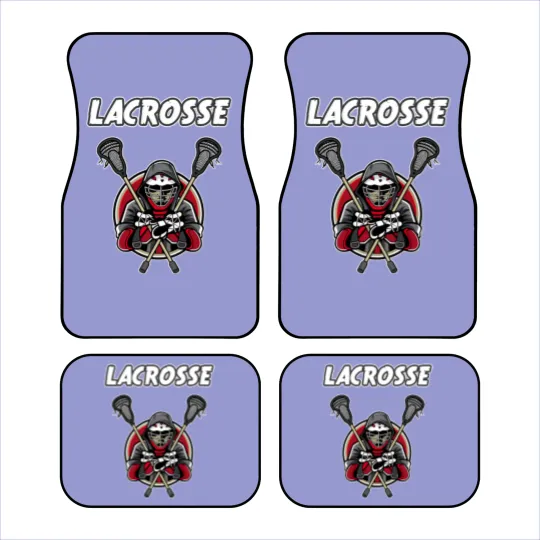 Discover lacrosse athlete la crosse gift Car Mats