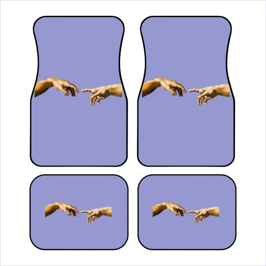 Discover Michelangelo Creation of Adam - Creation Of Adam - Car Mats