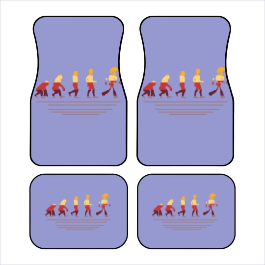 Discover Robots Evolution Robotisc Engeneering Car Mats