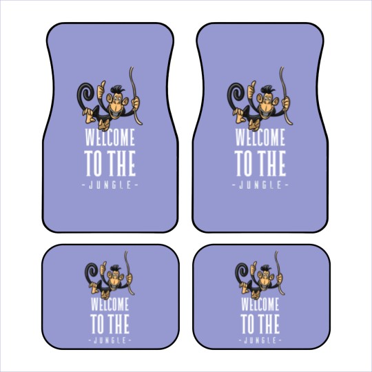 Discover Welcome to the jungle Car Mats